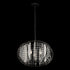 Varaluz Caesar 3 Light Pendant Carbon Model: 367P03CB