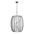 Varaluz Caesar 6 Light Foyer Carbon Model: 367F06CB