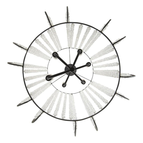 Varaluz Caesar 6 Light Foyer Carbon Model: 367F06CB