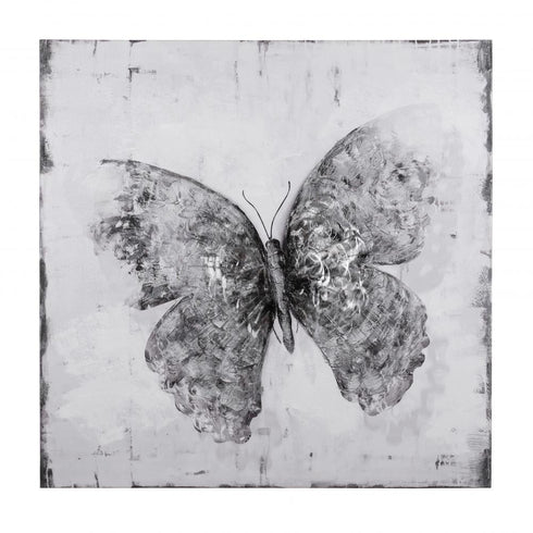 Varaluz Casa Flutter Black and White Mixed Media Wall Art Model: 4DWA0116