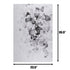 Varaluz Casa Kaleidoscope Black and White Mixed Media Butterfly Art Model: 4DWA0118