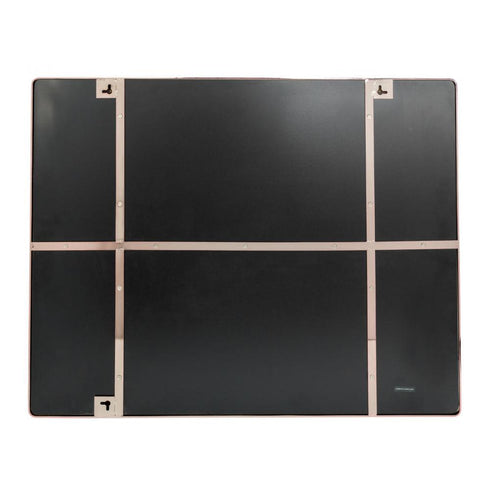 Varaluz Casa Kye 24x30 Rectangular Rounded Wall Mirror in Rose Gold Model: 407A02RG