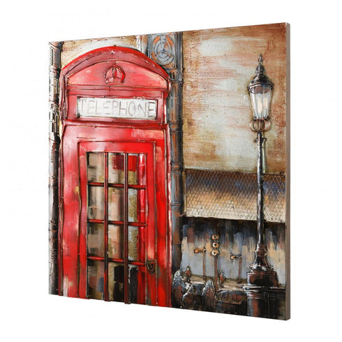 Varaluz Casa Oxford Street Mixed Media Wall Art Model: 4DWA0115