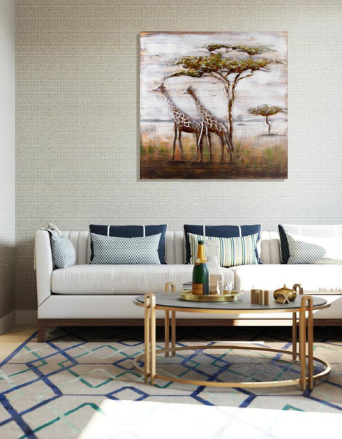 Varaluz Casa Serengeti Mixed Media Metal on Wood Wall Art Model: 4DWA0109