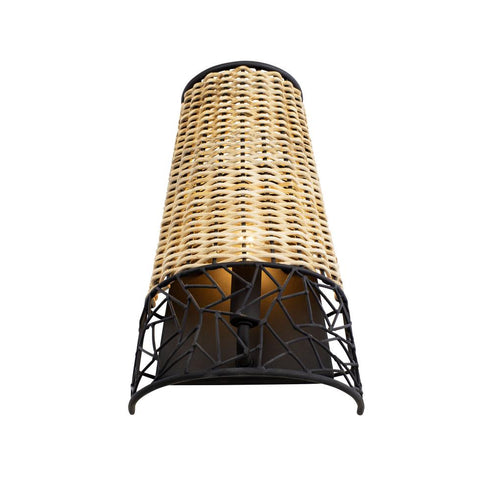 Varaluz Cayman 1 Light Sconce Black Model: 362W01BL