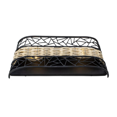 Varaluz Cayman 2 Light Bath Black Model: 362B02BL