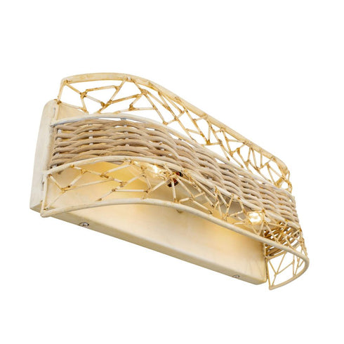 Varaluz Cayman 2 Light Bath Country White Model: 362B02CW