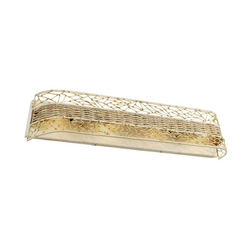 Varaluz Cayman 4 Light Bath Country White Model: 362B04CW