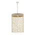 Varaluz Cayman 6 Light Foyer Country White Model: 362F06CW