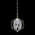 Varaluz Chelsea 1 Light Mini Pendant in Silverado Model: 321M01SO