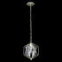 Varaluz Chelsea 1 Light Mini Pendant in Silverado Model: 321M01SO