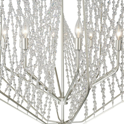 Varaluz Chelsea 6 Light Pendant in Silverado Model: 321P06SO