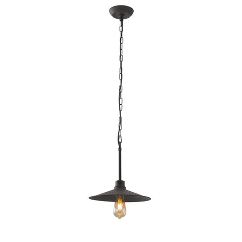 Varaluz Clayton 1 Light Pendant in Dark Coffee Model: 356M01DC