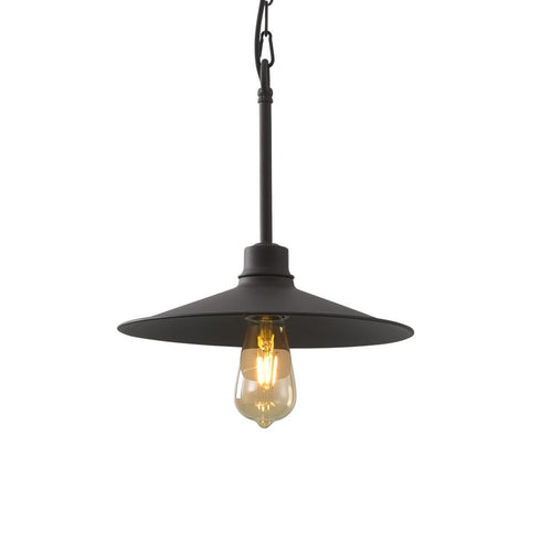 Varaluz Clayton 1 Light Pendant in Dark Coffee Model: 356M01DC