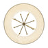 Varaluz Coco 8 Light Pendant Matte Whit French Gold Model: 364P08MWFG