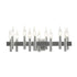 Varaluz Collette 12 Light Bath in Satin Nickel Model: 357B12SN