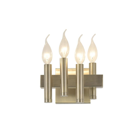 Varaluz Collette 4 Light Bath in Antique Brass Model: 357B04LBB