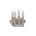 Varaluz Collette 4 Light Bath in Satin Nickel Model: 357B04RSN