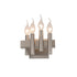 Varaluz Collette 4 Light Bath in Satin Nickel Model: 357B04RSN