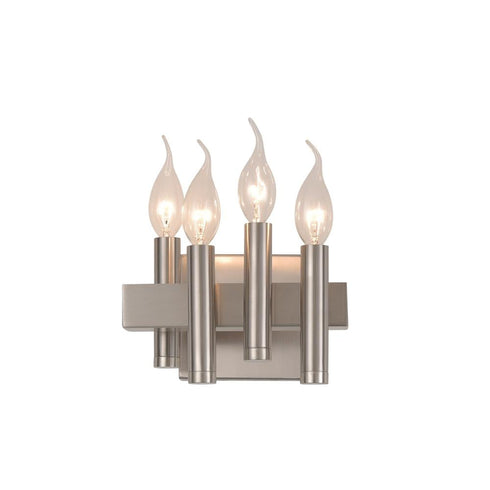 Varaluz Collette 4 Light Bath Satin Nickel Model: 357B04LSN