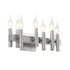 Varaluz Collette 8 Light Bath in Satin Nickel Model: 357B08SN