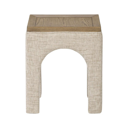 Varaluz Continental Side Table Harvest Oa Sand in Harvest Oak/Sand Finish Model: 506TA16A