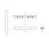 Varaluz Cosmos 4 Light Bath Matte Black Model: 370B04MB