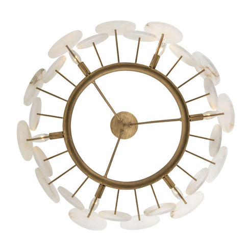 Varaluz Cosmos 6 Light Chandelier Havana Gold Model: 370C06HG