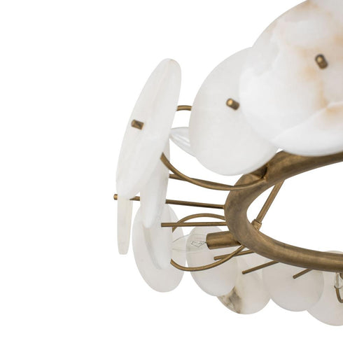 Varaluz Cosmos 6 Light Chandelier Havana Gold Model: 370C06HG