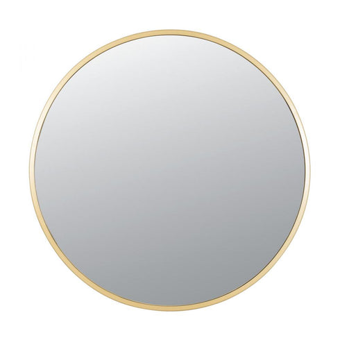 Varaluz Cottage 30 In Round Mirror Gold Model: 428A01GO