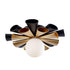 Varaluz Daphne 1 Light Convertible Flush Moun Sconce Model: 372S01SMBFG
