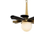 Varaluz Daphne 1 Light Medium Pendant Matte Blac Model: 372P01MMBFG