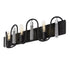 Varaluz Darden 3 Light Bath Matte Blac Painted Model: 354B03MBCH