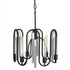 Varaluz Darden 6 Light Pendant Matte Blac Painted Model: 354P06MBCH