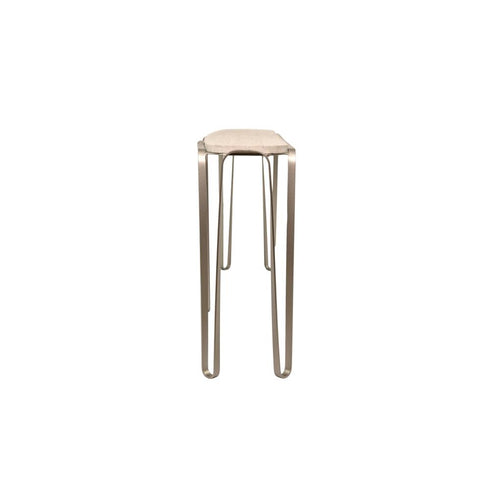 Varaluz Devereaux Console Table in Chablis Silver Model: 525TO62A