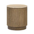 Varaluz Donovan Side Table Harvest Oa Mushroom Oak in Harvest Oak/Mushroom Oak Finish Model: 511TA18A