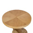 Varaluz Eros Side Table Black Oa Mappa Bur Popla Cherry in Black Oak/Mappa Burl/ Poplar/Cherry Finish Model: 508TA18A