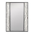 Varaluz Estela 30x40 Rectangular Wall Mirror Matte Model: 380MI30BMBFG