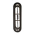 Varaluz Estela 5 Light Linear Pendant Matte Blac Model: 380N05MBFG