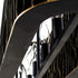 Varaluz Estela 5 Light Linear Pendant Matte Blac Model: 380N05MBFG