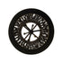 Varaluz Estela 6 Light Foyer Matte Blac French Gold Model: 380F06MBFG