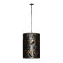 Varaluz Estela 6 Light Foyer Matte Blac French Gold Model: 380F06MBFG