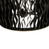 Varaluz Estela 6 Light Foyer Matte Blac French Gold Model: 380F06MBFG