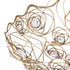 Varaluz Ethereal Rose 10 Light Inverted Pendant in Havana Gold Ombre Model: 500P10HGOB