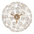 Varaluz Ethereal Rose 3 Light Inverted Semi Flush in Havana Gold Ombre Model: 500S03HGOB