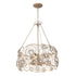 Varaluz Ethereal Rose 6 Light Chandelier in Havana Gold Ombre Model: 500C06HGOB