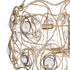 Varaluz Ethereal Rose 6 Light Chandelier in Havana Gold Ombre Model: 500C06HGOB