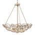 Varaluz Ethereal Rose 6 Light Inverted Pendant in Havana Gold Ombre Model: 500P06HGOB
