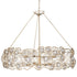 Varaluz Ethereal Rose 8 Light Chandelier in Havana Gold Ombre Model: 500C08HGOB