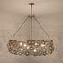 Varaluz Ethereal Rose 8 Light Chandelier in Havana Gold Ombre Model: 500C08HGOB